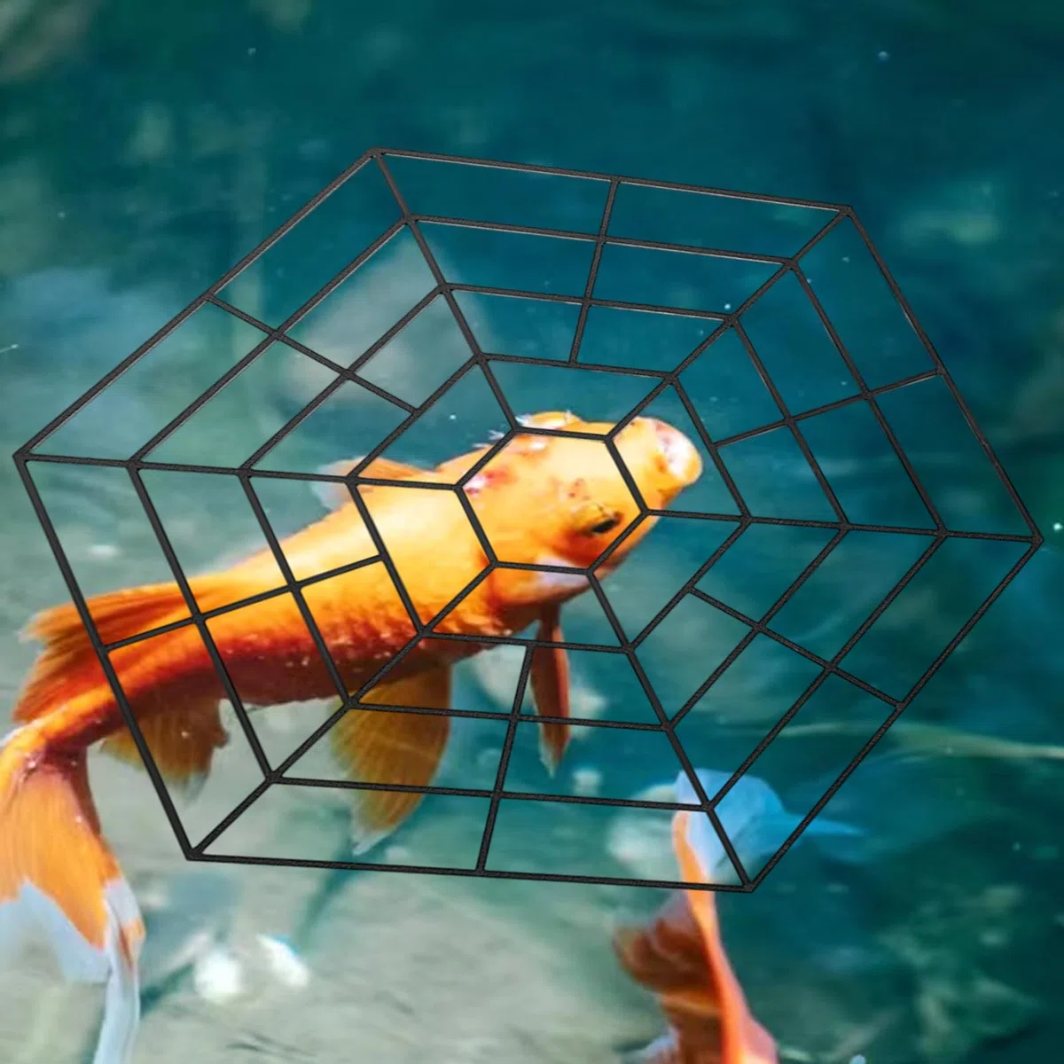Red Flotante para Estanques,Malla Flotante Anti Pájaros Y Peces - Malla Hexagonal Resistente, Ahuyentador De Garzas Y Protección para Camarones contra Aves