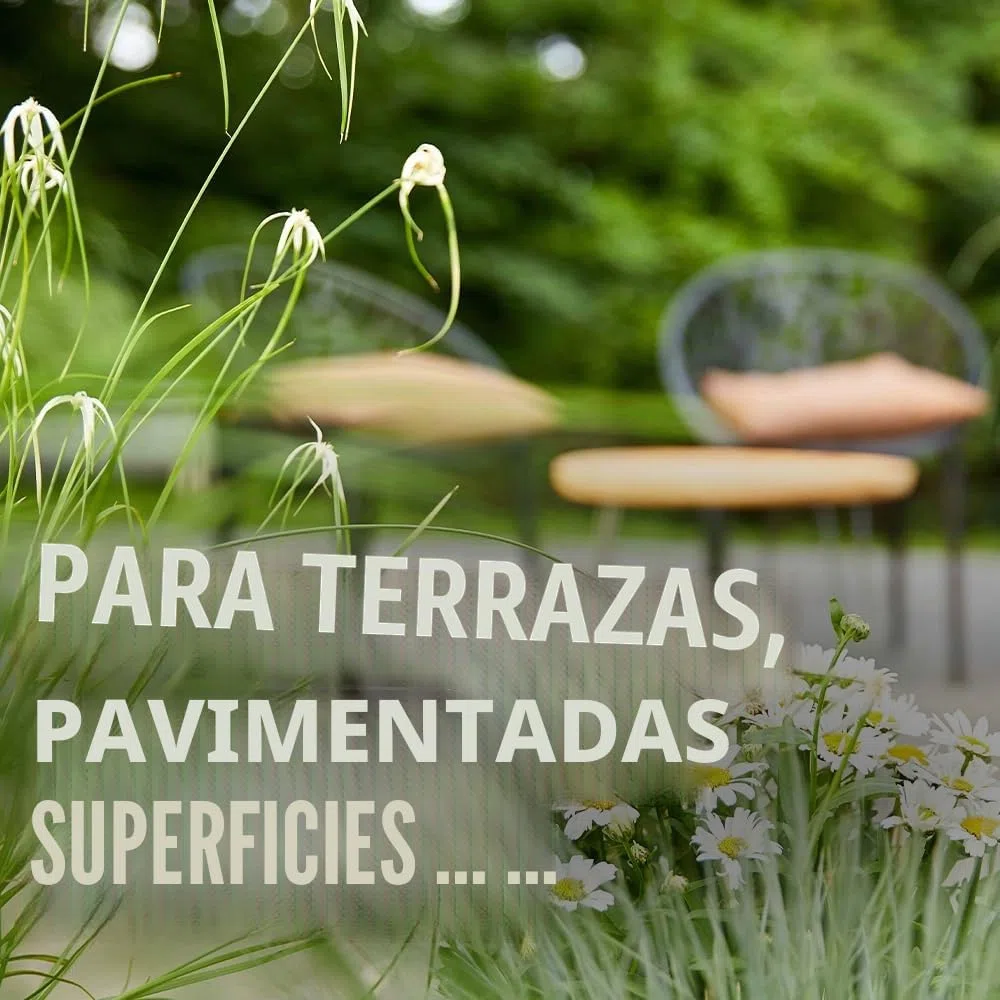 COMPO Vinagre ecológico para eliminar malas hierbas, 100% natural, 3 L para 500 m2, amarillento