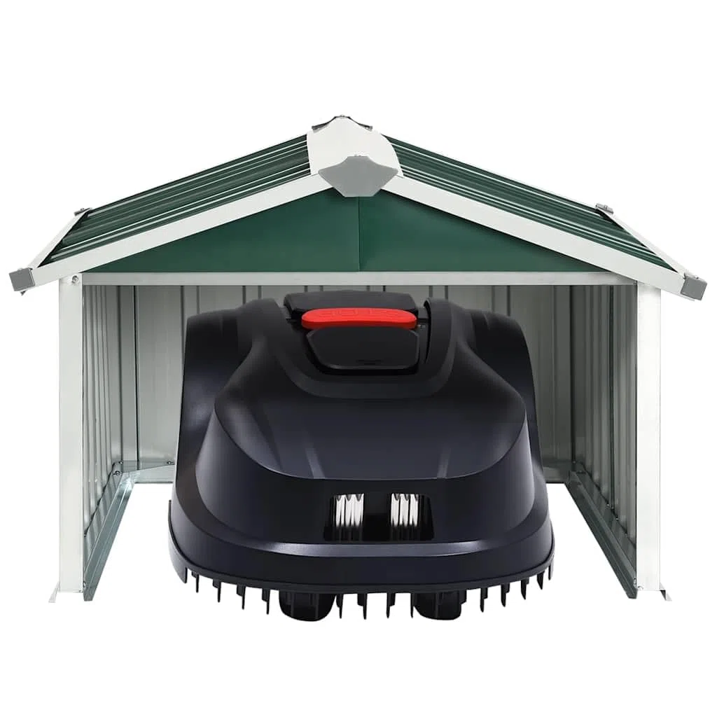 Genérico Cobertizo para cortacésped Acero galvanizado Verde 92x97x63 cm,Casa y jardín,Jardín,Artículos de Exterior,Estructuras de Exteriores,Cobertizos-150907
