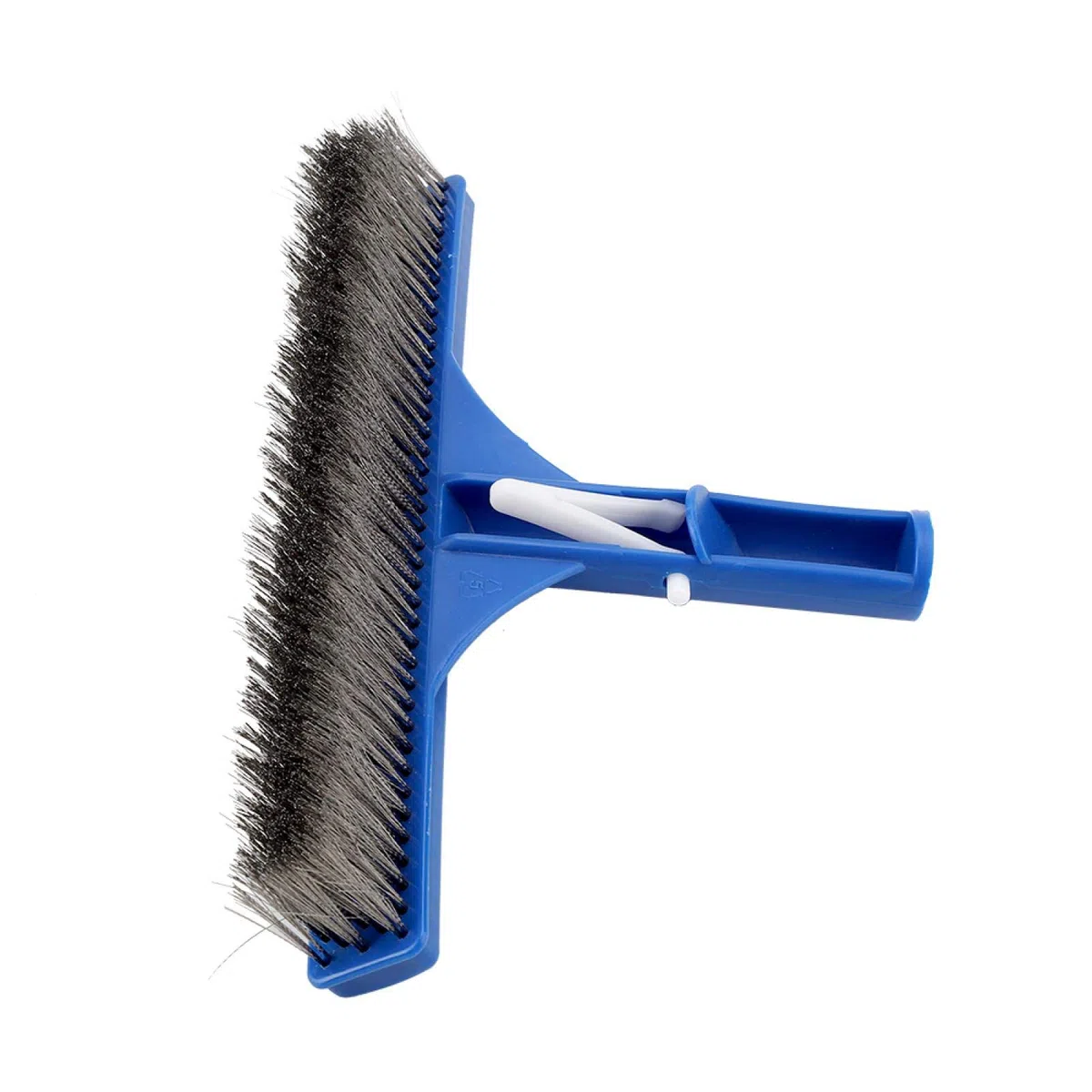 Cepillo de Acero para Piscina, Cepillo de Limpieza de Pelo de Acero Duradero de 10 Pulgadas para Limpieza de Piscinas
