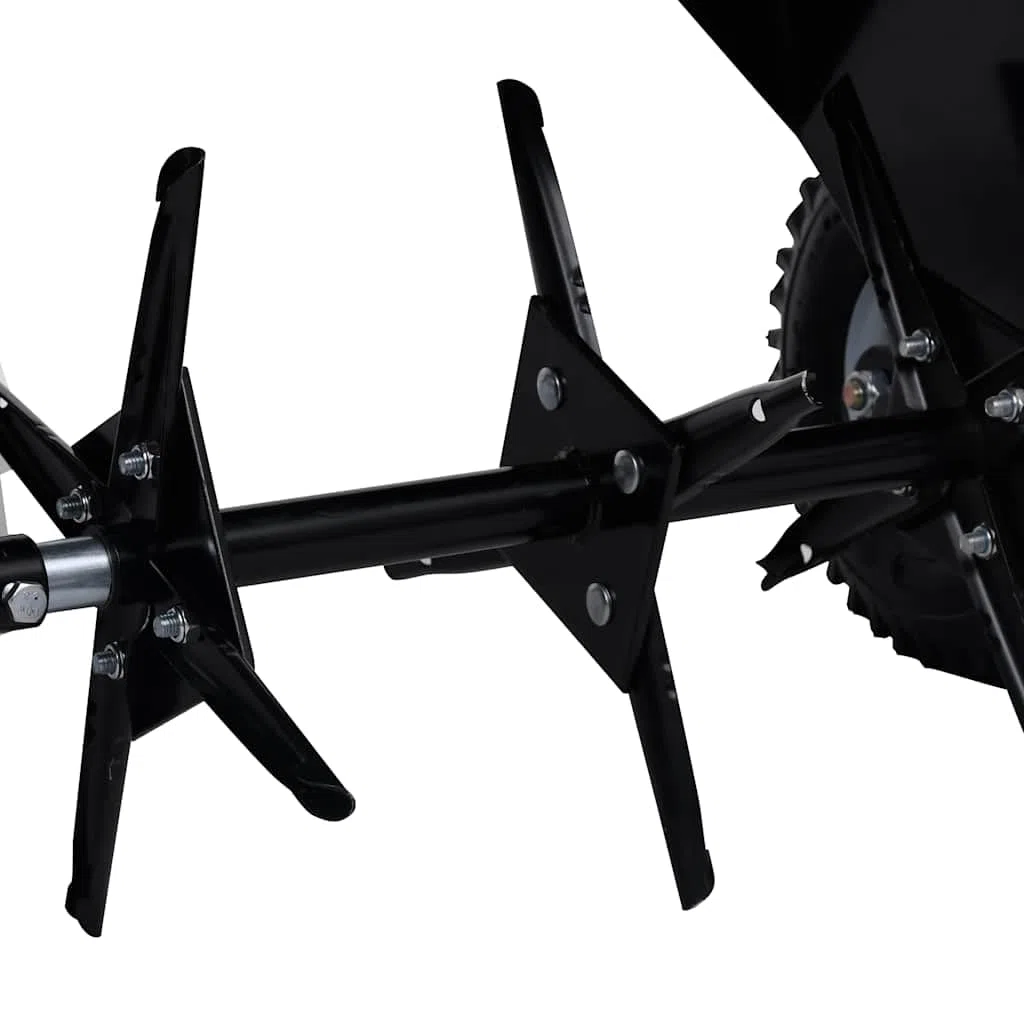 Aireador de césped para tractor cortacésped de 102 cm de ancho de trabajo con 24 puntos de deshuesado, aireador de suelo para tractor de césped y ATV, de acero robusto