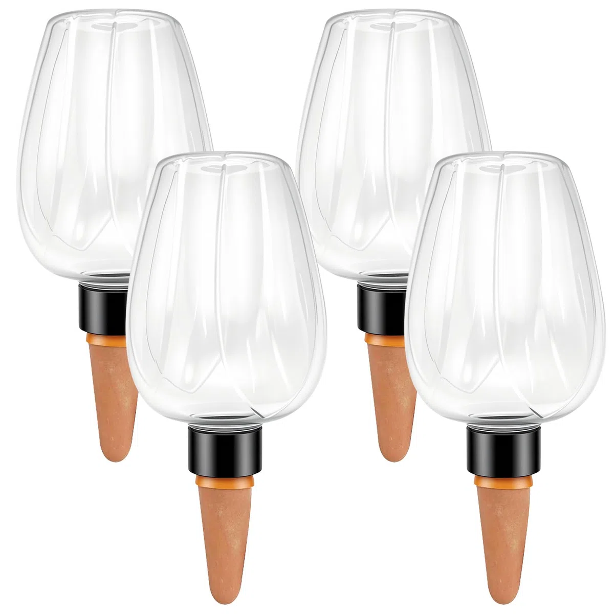 Bolas De Riego, Juego De 4 para Riego Automático De Plantas, Esferas De Agua para Plantas, 350 Ml De Autorriego, Bola De Riego para El Riego Automático De Plantas De Interior Y Balcón