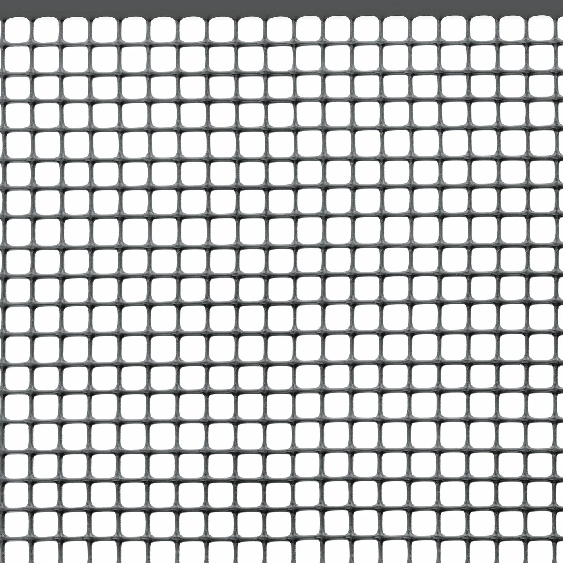 TENAX Quadra 10 Antracita 1,00x5 m, Malla de Plástico Protectora Multiuso para Balcones, Vallas y Cercados