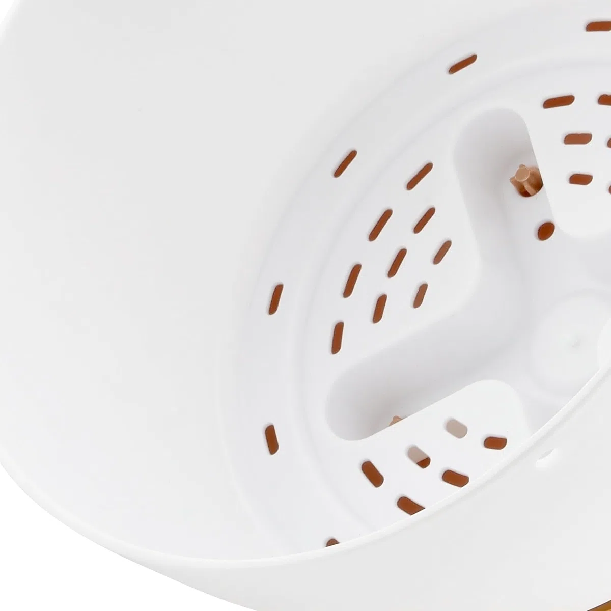 FUNSUEI 3 cestas Colgantes para Exteriores, 20,5 cm, macetas Colgantes de plástico, macetero Colgante para Plantas, para Exteriores, Interiores, Balcones, jardín, casa