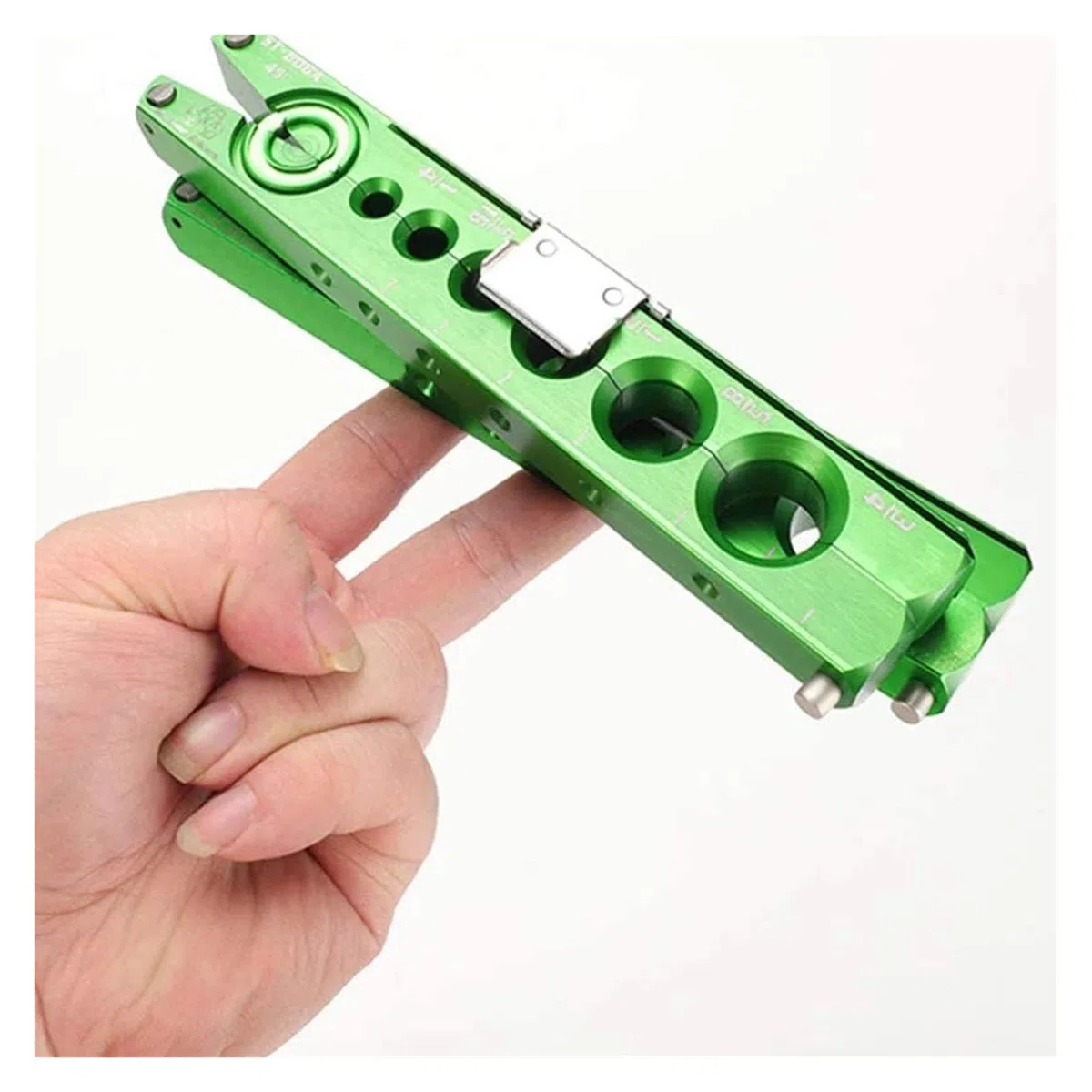 Kit de Herramientas abocardado for Aire Acondicionado, Juego expansor Tubo excéntrico y escariador ST-806FT, Kit Mantenimiento tuberías Cobre 6-19 mm Utilizado en climatización