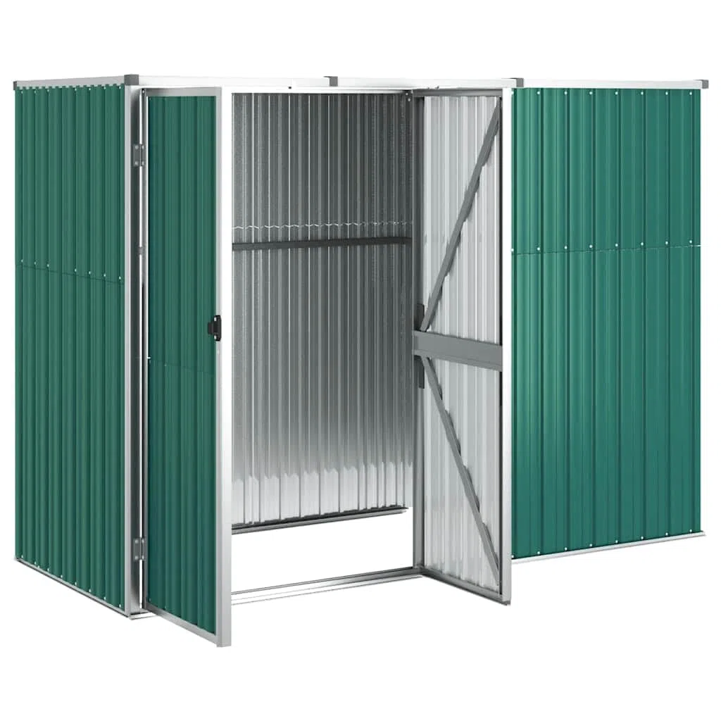 Caseta para electrodomésticos, 225 x 89 x 161 cm, acero galvanizado, color