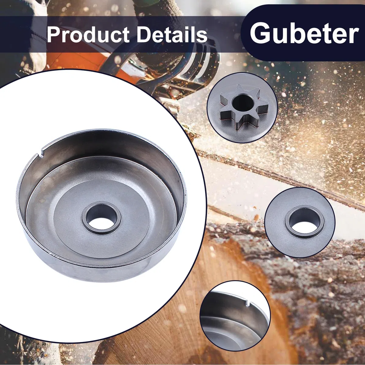325"-7T Kit de piñón de Cubierta de Tambor de Embrague, para Stihl Ms250 Ms230 Ms210 025 023 021 Piezas de Motosierra, 1123 640 2074, 11236402074, 1123 640 7102, 0000 958 1022.