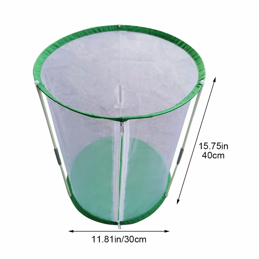 Kit De Jardín De Mariposas para Hábitat De Mariposas E Insectos, Jaula Grande para Hábitat De Mariposas, Red Plegable para Insectos, Casa para Mariposas De 30x40cm