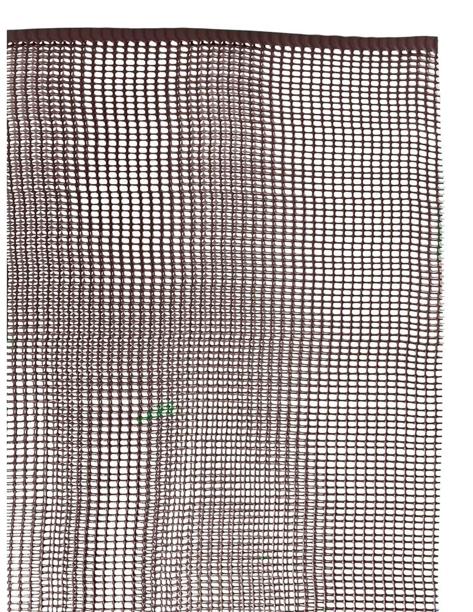 Jardin202 - Red de Plástico para Balcones y Terrazas | MARRÓN | Seleccione Medida y Cuadrado | 1x5 m (Cuadrado: 0,50 cm)
