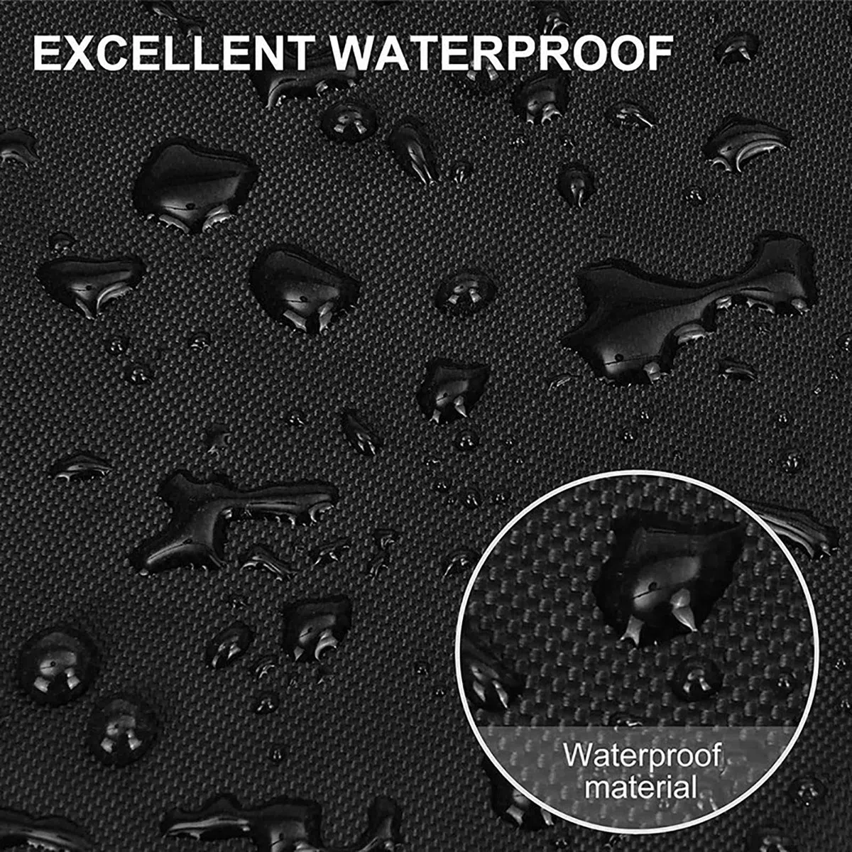 Cubierta para Bomba de Piscina, Funda Protectora para Bomba de Calor de Piscina, Impermeable Anti-UV 210D Oxford Funda para Calentador de Piscina, Muebles de Jardín, Aire Acondicionado, 101x86x78cm