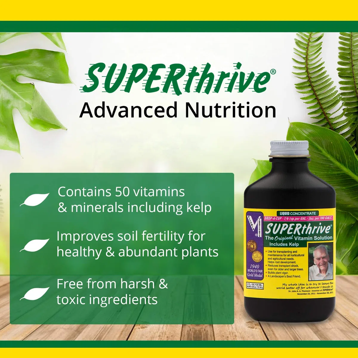 Nutrición avanzada Superthrive 120 ml planta vitaminas y hormonas – mundo nº 1 hidroponía