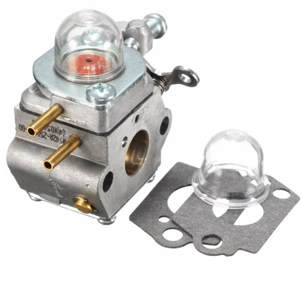 Carburador con tapa de aceite para bombilla Walbro WT-973 WT-1116 para Troy-Bilt TB21EC TB22EC TB32EC TB42BC TB80EC Y25 Y60 Y128 YM21CS YM71SS RM2510 RM2520
