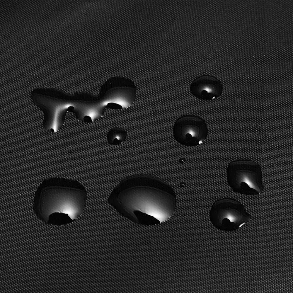 SEIWEI Cubierta universal para generador de 66 x 51 x 51 cm, rectangular, resistente al agua, resistente al polvo, resistente a los rayos UV, color negro