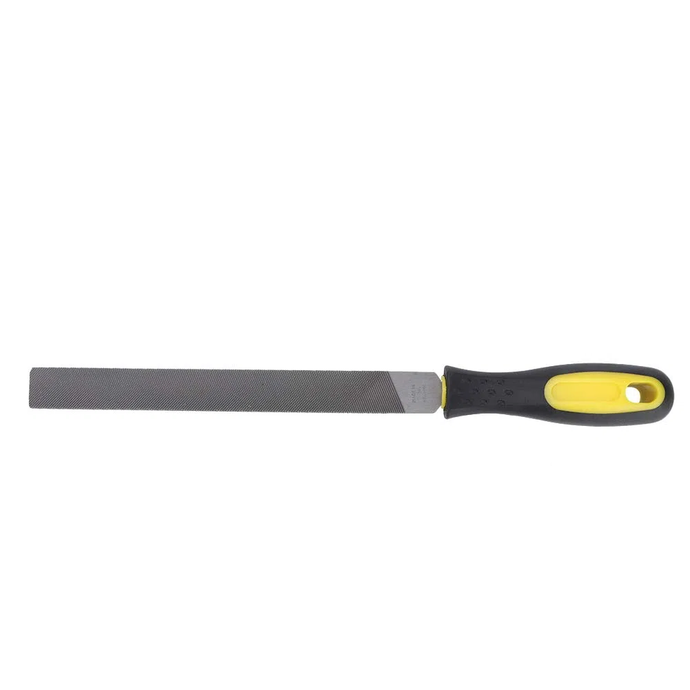 Lima Plana Grande de 8 Pulgadas, Herramienta de Afilado Manual, Herramienta de Afilado, Hoja de Molienda de Acero con Mango para Afilar Cuchillos, Hacha, Hacha de Metal(Dientes Gruesos)