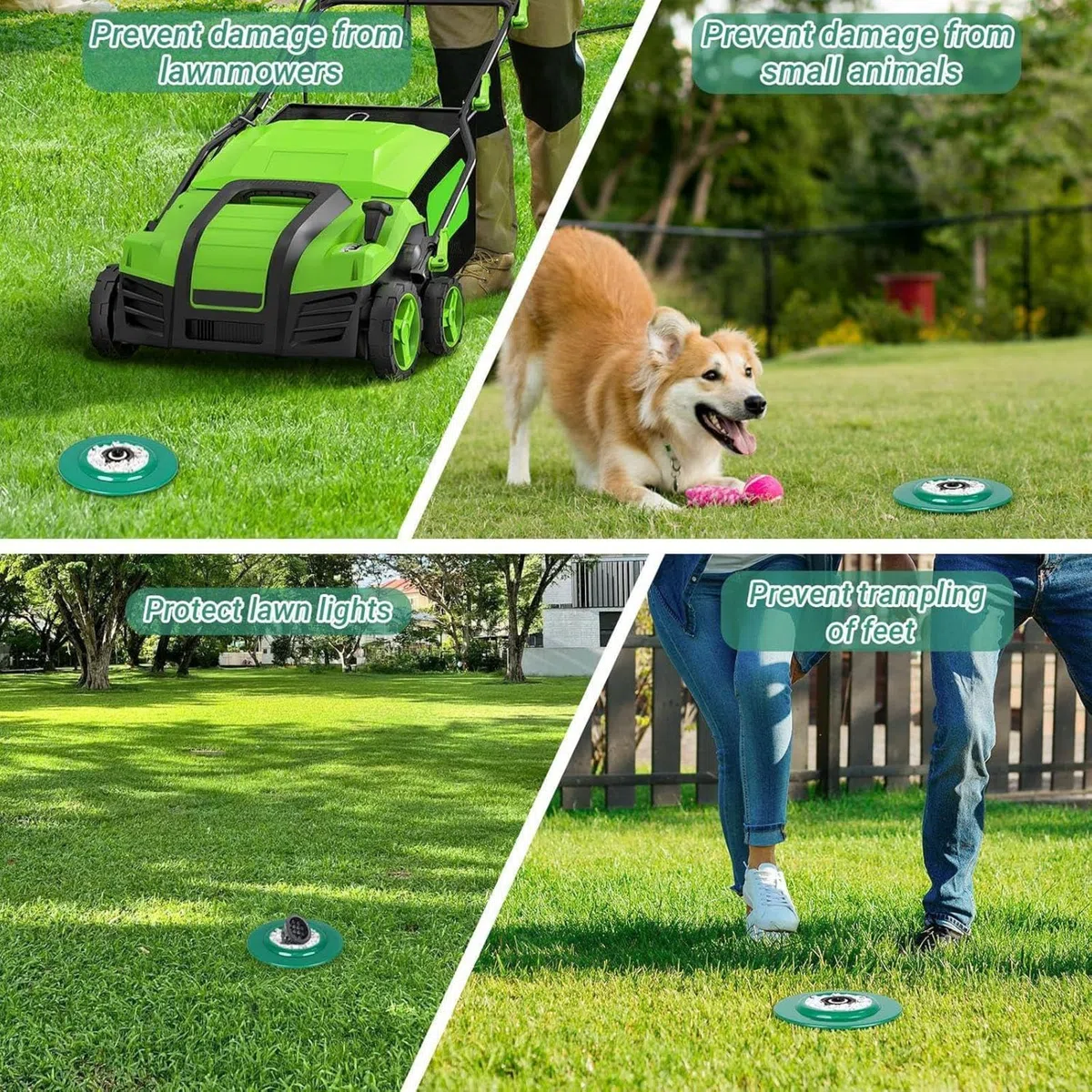 Protector para Cabezal de Aspersor | Instalación Fácil y Ajuste Seguro | Escudo Protector para Aspersores,para Césped Jardín Patio Granja