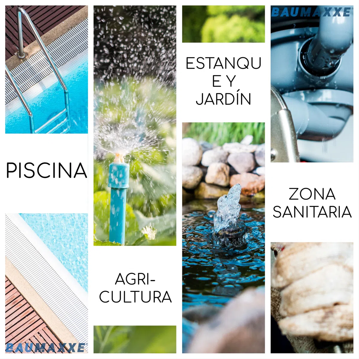 Codo PVC 90° encolable PN16 I 63 mm 2 pulgadas PVC-U gris I Racor para unir tuberías en ángulo para piscina riego y fontanería I bm084
