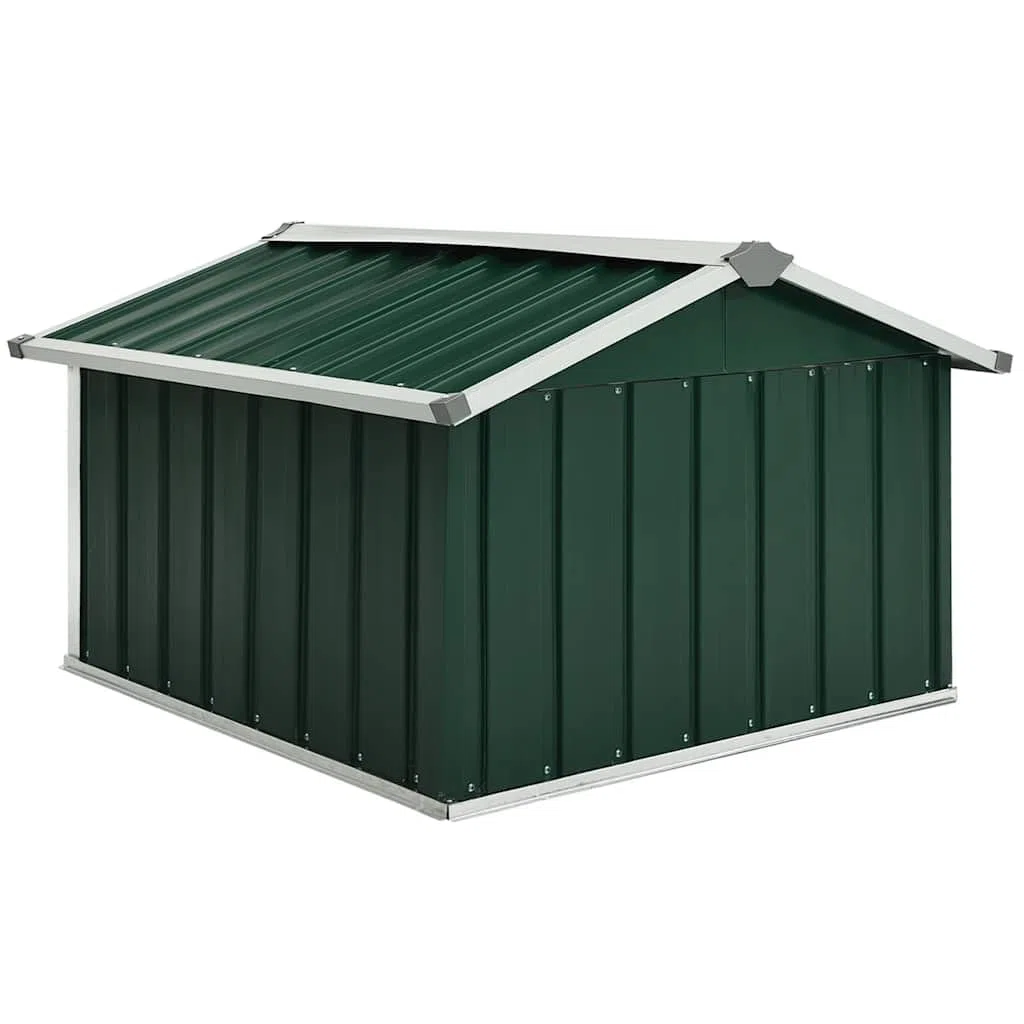 Genérico Cobertizo para cortacésped Acero galvanizado Verde 92x97x63 cm,Casa y jardín,Jardín,Artículos de Exterior,Estructuras de Exteriores,Cobertizos-150907