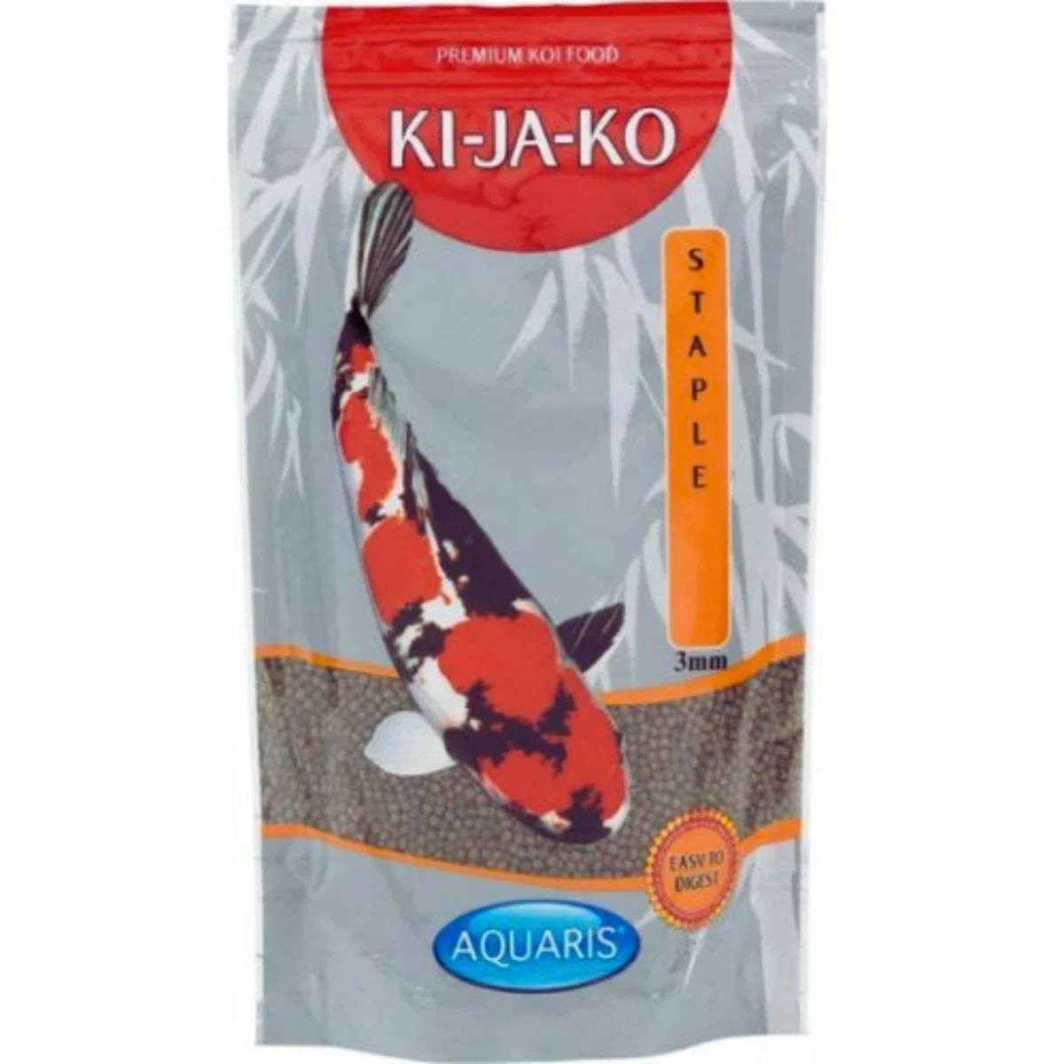 Staple Flotante – Comida para Peces Koi - 1 kg / 3 mm. Alimento para Carpas koi con espirulina, Altamente digestible y Adecuado Durante Todo el año a Partir de 10 °C