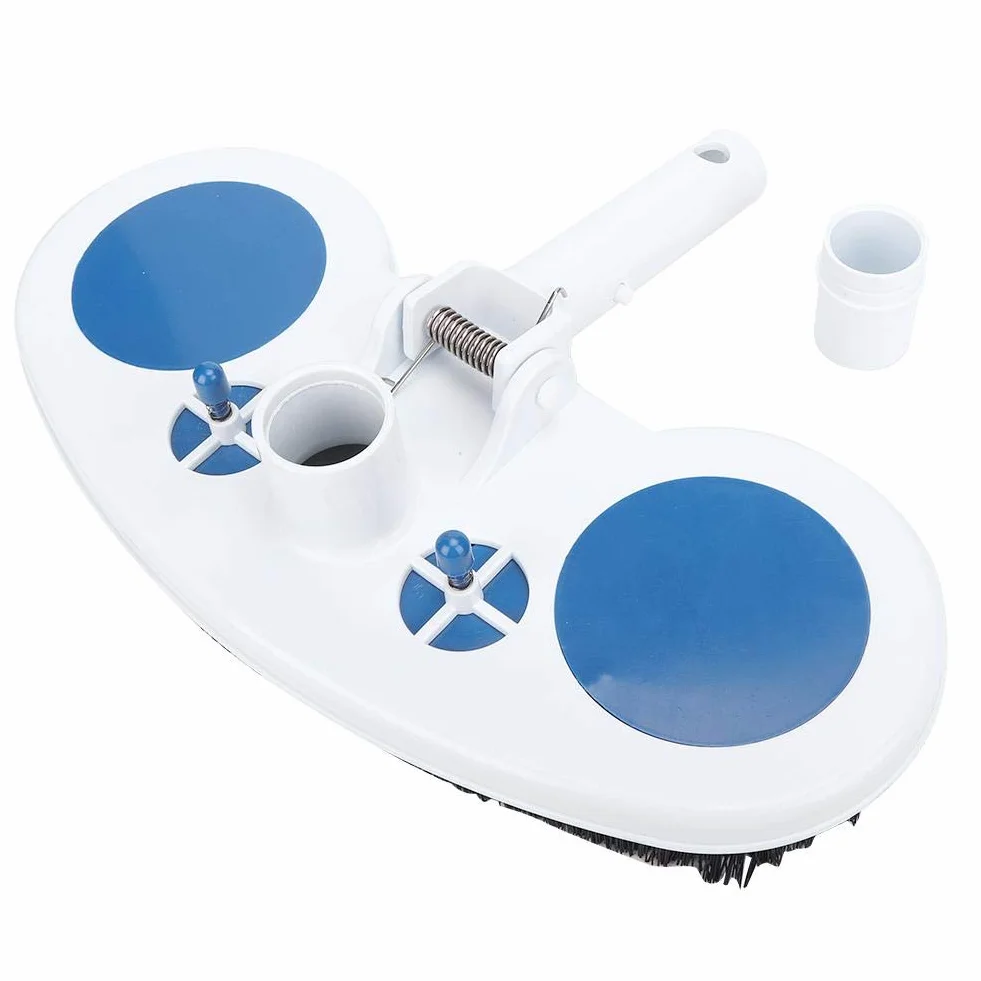 Cepillo de Limpieza de Piscinas, Kit Profesional de Limpieza de Piscinas de 13 Pulgadas Accesorio de Limpieza de estanques con Cabezal de succión de Piscina