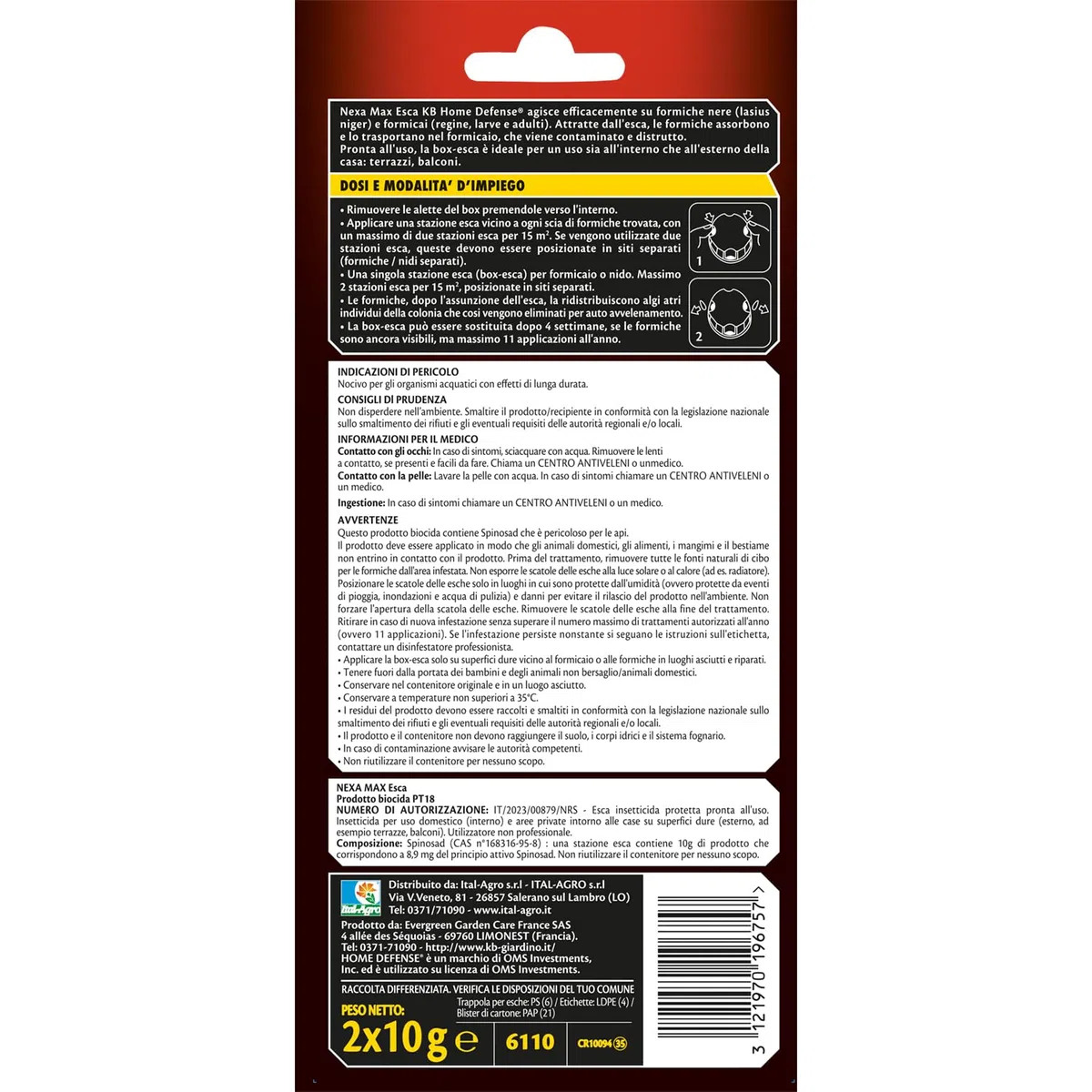 KB Nexa® - Hormigas de cebo