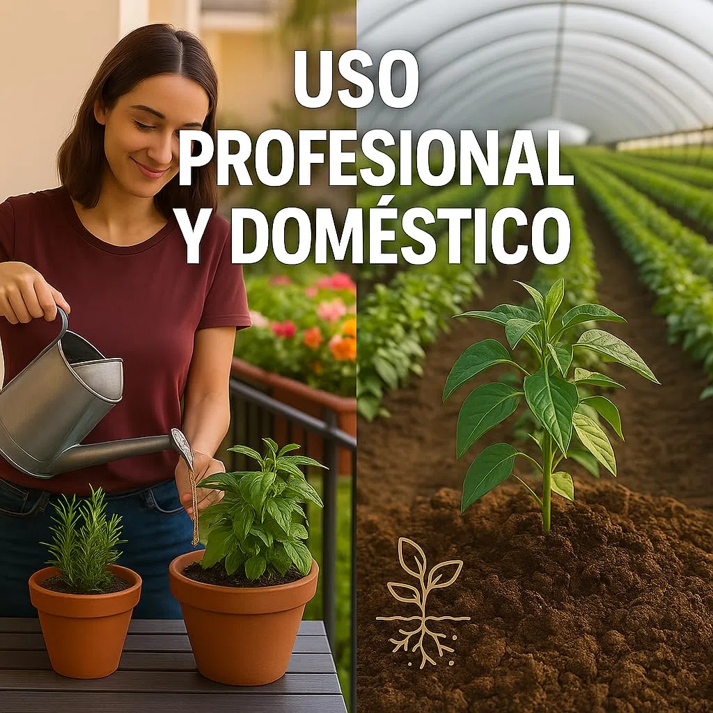 Fertigoo® Abono Huerto Líquido con Extra de Potasio 2L Orgánico 100% | Ideal para Crecimiento, Floración, Engorde de Hortalizas y Fructificación de Árboles
