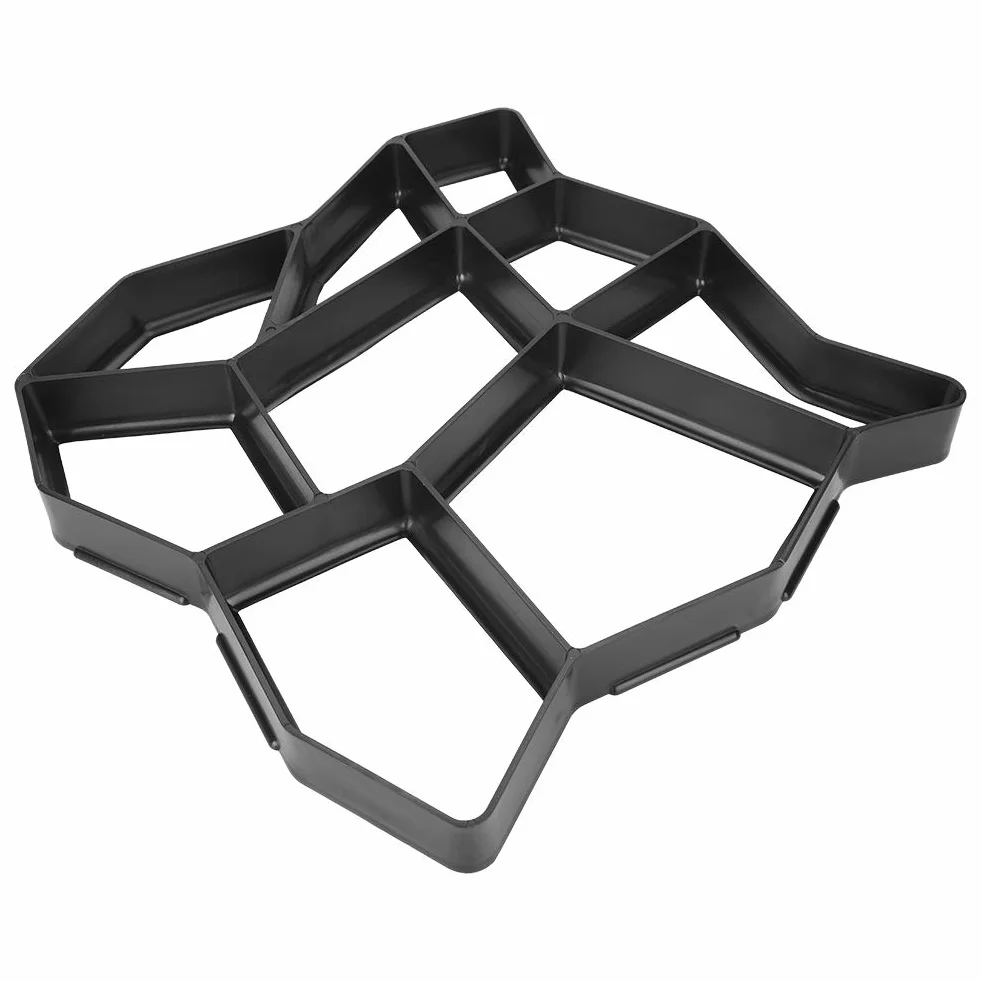 Moldes y Formas de hormigón,Molde De De Piedra para Pavimento,para Hacer Caminos de Pasarela, moldear Piedra, pavimento, Piedra de peldaños para Exteriores, Molde de Cemento para Patio, césped y