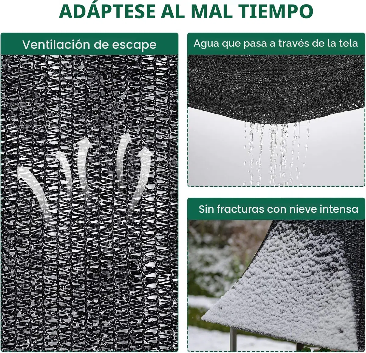 LATERN 40% Tela de Sombra con Ojales, 2m x 6m Malla de Jardín Lona de Sombra Red de Parasol de Hdpe Red Resistente a Los Rayos UV para Cubierta de Invernadero Patio Planta Flor Gallinero Cochera