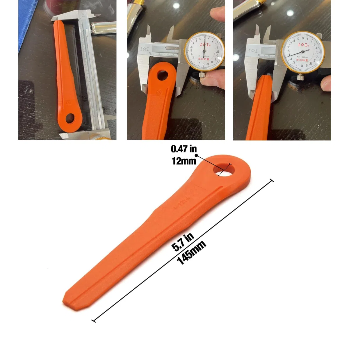 Paquete de 18 Cuchillas de Repuesto de plástico 4002 007 1000 para Stihl Polycut 6-2, 6-3, 7-3, 28-2, 48-2 Weed Eater Trimmer Head 40020071000