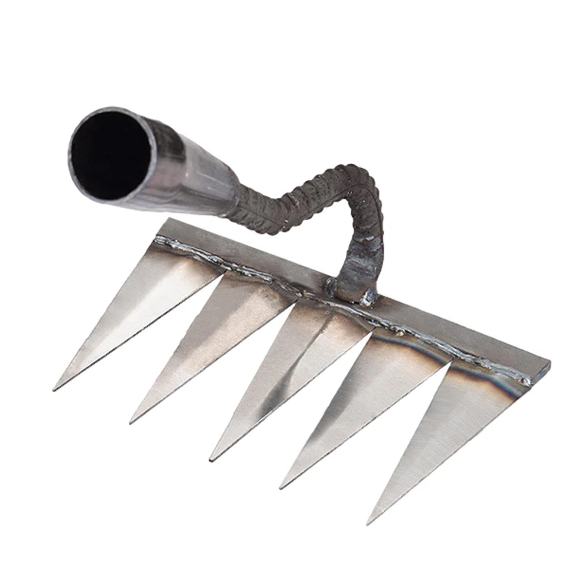 Rastrillo para deshierbe – 5 Dientes 32 mm rastrillo jardín Metal rastrillo, rastrillo para Hojas, deshierba, rastrillo deshierba, rastrillo deshierba, para malezas aflojamiento