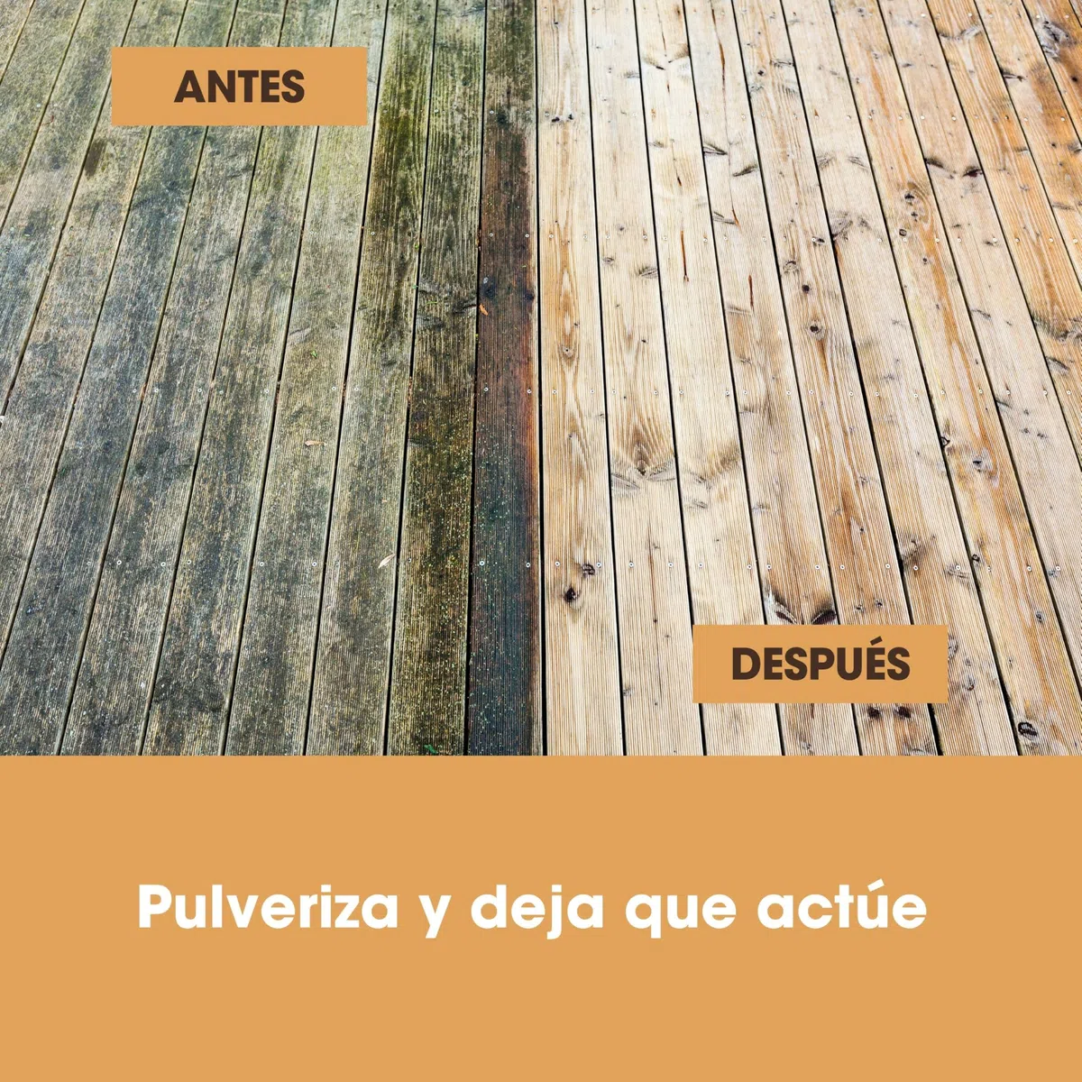 Furniture Clinic Removedor de crecimiento verde - Elimina todo el crecimiento verde de terrazas, vallas, patios, calzadas, techos y paredes