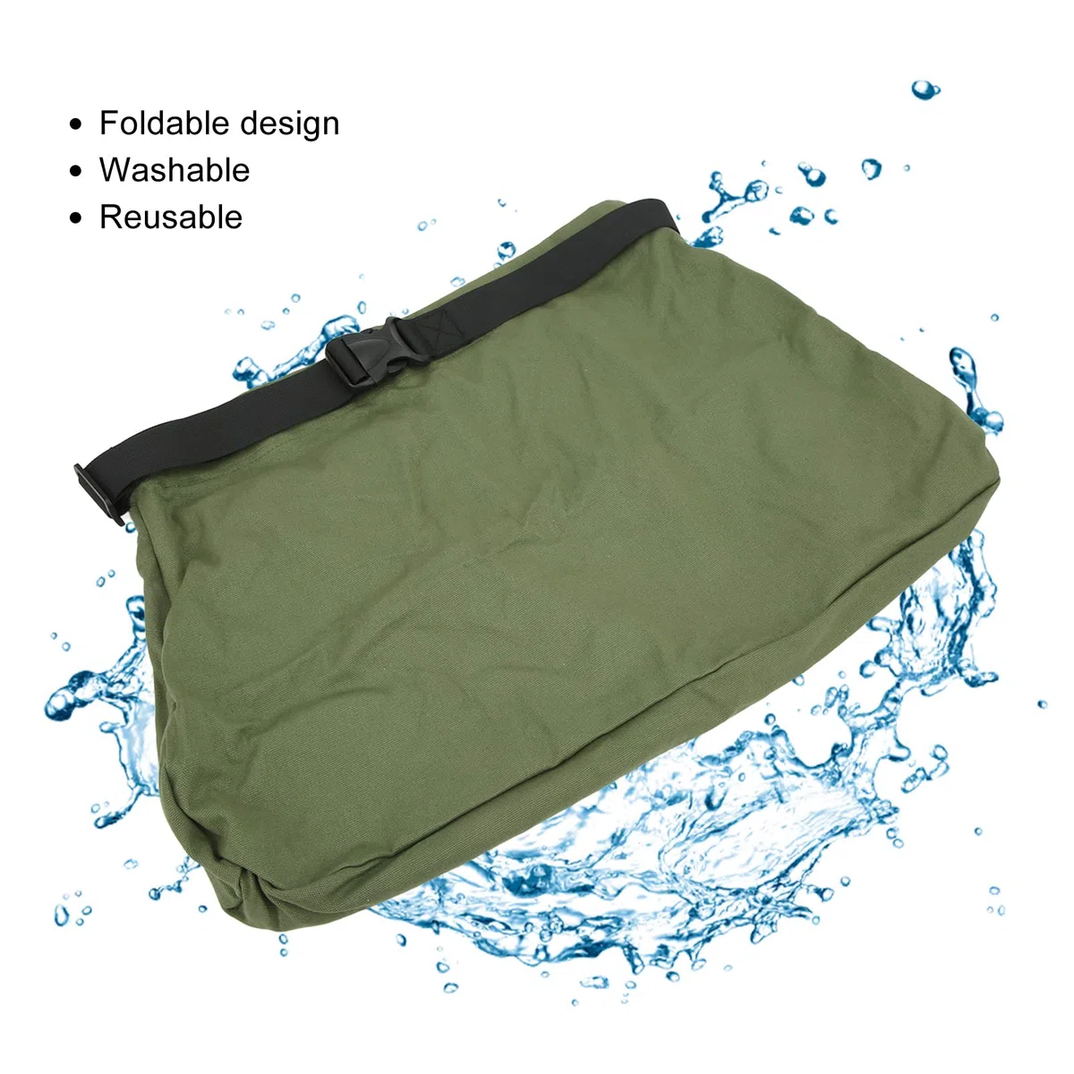 SOONHUA Bolsa de recolección de Bolsas de Setas con diseño montado en la Cintura, Tela Oxford, Plegable, Lavable, Reutilizable, Bolsa de Almacenamiento de Frutas para forrajeo de Flores y Hongos