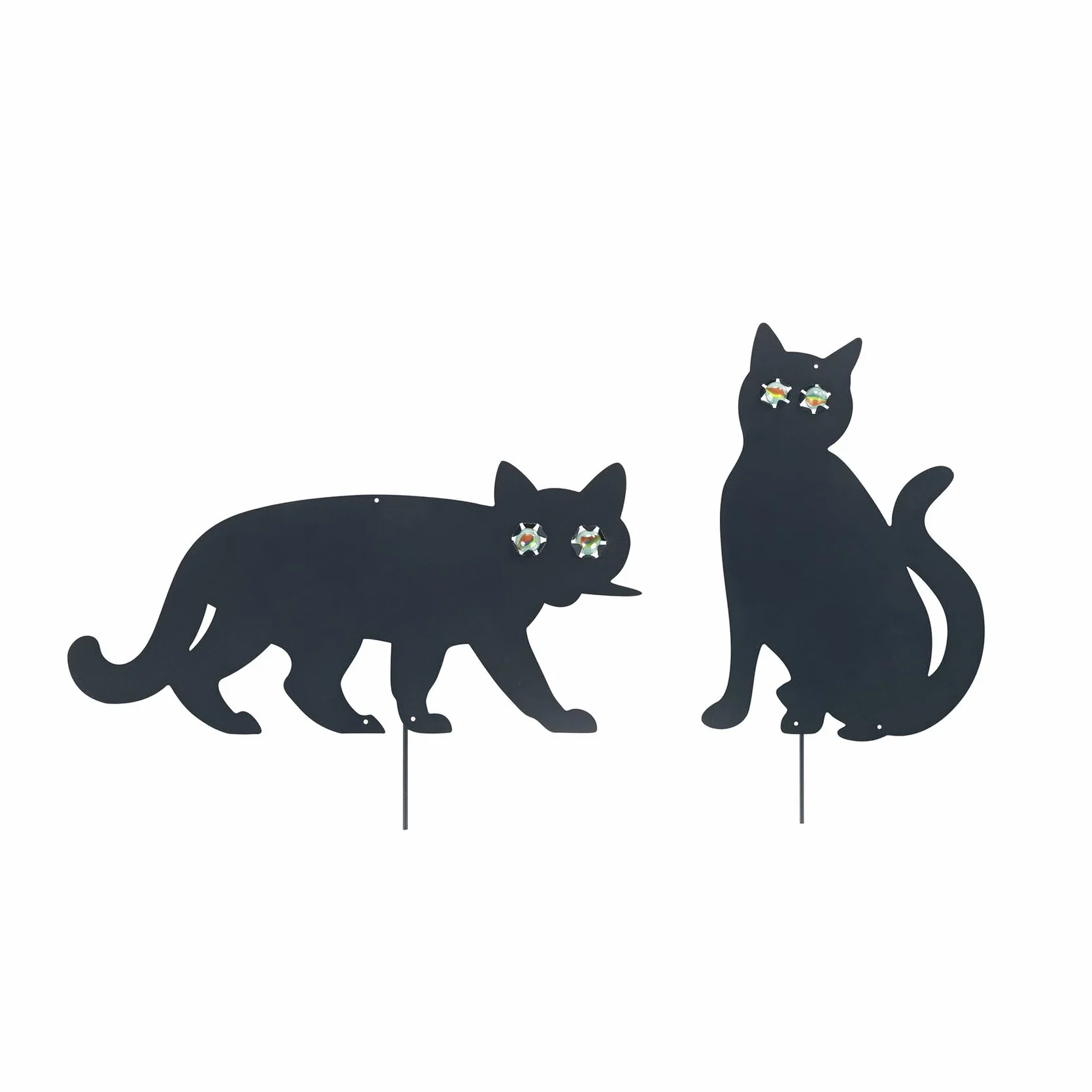 Maximex pájaro Ahuyentador Gatos Juego de 2, Negro, 1.6 x 37 x 29 cm, 71964900